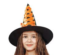 Genérico Costume da per bambini, costume da da fiaba, scopa e cappello da