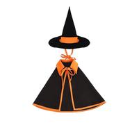 Generico Costume Da Per Oche Da Giardino, Abbigliamento Streghe Da Giardino Con Cappello, Abbigliamento Decorativo Per Statue Da In Cemento Per Celebrazioni Autunnali E Festività