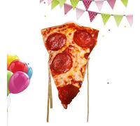 Genérico Costume da Pizza per Halloween,Costume Comico Realistico Cosplay Cibo - Costume di Halloween per Pizza per Adulti | Per feste di compleanno Natale e Carnevale Adulti Ragazzi Coppie