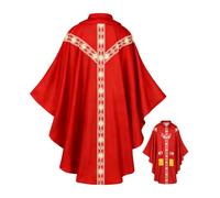 Generico Costume Da Prete Da Prete Per Chiesa Con Casula