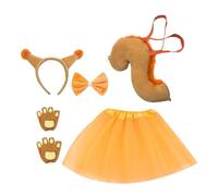 Generico Costume Da Scoiattolo,Per Cosplay Di Halloween,Vestito per Cosplay e Gioco di Ruolo per Bambini - Per Natale Pasqua Carnevale Scuola Rappresentazioni Compleanno Servizio Fotografico