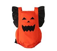 Generico Costume Di Halloween Bambina Cosplay Costumi Di Halloween Pagliaccetti Di Zucca Carnevale Set Bimbo Tutina Pagliaccetto Vestito Da Carnevale Bambine E Ragazze Vestito Da Bambino