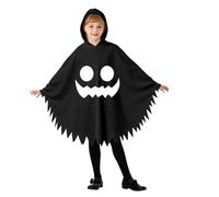 Generico Costume di Halloween Bambino Mantello con Cappuccio Corteo per Spettacoli e Feste Cosplay Adatto a Carnevale e Divertimento dei Bambini