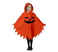 Generico Costume di Halloween Bambino Mantello con Cappuccio Corteo Stampato per Spettacoli e Feste di Carnevale Adatto a Cosplay e Divertimento dei Bambini