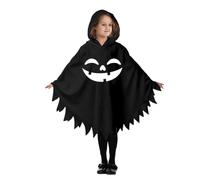 Generico Costume di Halloween Bambino Mantello con Cappuccio Corteo Stampato per Spettacoli e Feste di Carnevale Adatto a Cosplay e Divertimento dei Bambini
