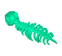 Genérico Costume Dinosauro Fluorescente - Peluche Corto Cotone 116cm | Costume scheletro luminoso Halloween Abbigliamento Cosplay Per Bambini Adulti Scenario Comic Con Casa Incantata Cinema