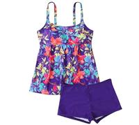 Generico Costume Due Pezzi Curvy Mare Costumi Modellante Estivi Costumi Brasiliana Imbottito Taglie Forti Vestiti Addio al Nubilato Piscina S-5XL