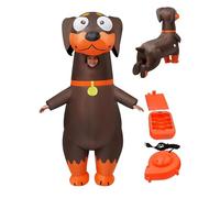 Genérico Costume Gonfiabile Per Cane, Costume Da Cane Gonfiabile Per Bambini, Divertente Costume Per Cane Salsiccia Gonfiabile - Per Bambini Vacanze Di Natale All'Aperto Al Coperto Festa In Casa