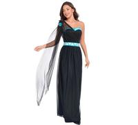 Generico Costume Halloween Adulto Greco Corte Completo | Cotone Morbido, Comodo, Leggero, Feste a Tema, Uso Domestico, Autunno, Celebrazioni