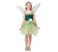 Generico Costume Halloween Bambina, Vestito Fatina Gonfio Elegante, Performance e Feste