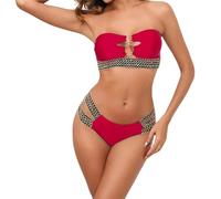 Generico Costume Intero Donna Nuoto Top Bikini Donna Nero Costume da Bagno Intero Bambina 4 Anni Costumi Mare Interi da Donna Brasiliana Costume Nero SGAMBATO Intero