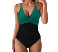 Generico Costume Intero Donna Piscina Costumi Interi da Mare Controllo Addominale della Pancia Bikini Un Pezzo Bagno snellenti alla Moda per la Spiaggia