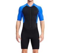 Generico Costume Intero Modellante Donna Contenitivo Mute da Uomo da 1,5 Mm Back Zip Shorty Tute Adulti Canoa Snorkeling Mute Immersione Costumi Interi Donna Curvy Costume Bagno