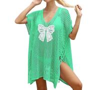 Generico Costume Mare Donna- Costumi Bagno Estivi all'Uncinetto con Inserti Traforati Copricostume Bagno Abiti Crociera per 2026