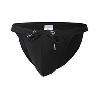 Generico Costume Slip Uomo Perizoma Costume Piscina Nuoto Costumi da Bagno Tanga con Coulisse Regolabile Swimming Brief Asciugatura Rapida Costumi Slip Vita Bassa Mutande da Bagno per Mare Spiaggia