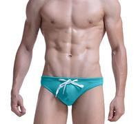 Generico Costume Uomo Mare Slip Costumi da Bagno Casual Sexy Costume da Mare Nuoto Surf Vita Bassa Elastico Costumi da Piscina Spiaggia Trunks Traspirante Estiva Pantaloncini da Bagno Micro Bikini