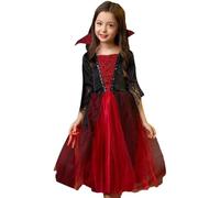 Generico Costume Vampiro Bambini | Costume di Halloween da Vampiro - Abbigliamento Gotico Per Party Spettacolo Teatro Cosplay Raduno Familiare Festività
