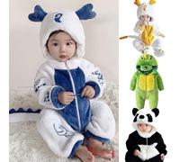 Generico Costumi animali per bambini | Tuta invernale traspirante e confortevole per ragazzi e ragazze | Tutina per bambini per fotografia, Halloween, feste, viaggi, Natale