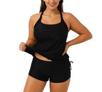 Generico Costumi da Bagno da Donna Bikini Donna Mare Spiaggia e Piscina Due Pezzi con Tasche Segrete nei Slip - Funzionale per Vacanze Attive