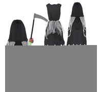 Generico Costumi Di Halloween Per Ragazze,Completo Fantasma Per Bambino - Costume da Vampiro per Cosplay Festival per Bambini Piccoli, adatto per Feste di Zombie, Party, Carnevale e Maschere