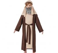 Generico Costumi Per Giochi Di Ruolo - Abbigliamento Da Scena Arabo | Vestito Per Personaggio Anziano - Per Uomini Adolescenti Spettacolo Eventi Teatro E Vacanze