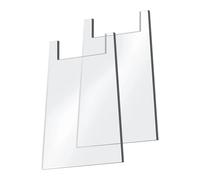 Generico Couch Wall Spacer - 2 Pieces Clear Acrylic Bumper, Strong Protection, Easy To Apply, Floor Damage Prevention Sofa, Bed, Cabinet, Apartment, Home, Hotel, Bedroom, Living Room