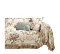 Generico couchcover, Asciugamano for divano Four Seasons Simple Tassel, coperta in ciniglia, copridivano antigraffio for gatti, cuscino in pelle,for home(Green,2 Seater-180x260cm)