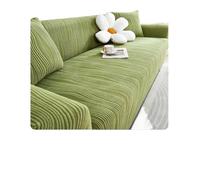 Generico couchcover, Copridivano elasticizzato in pile jacquard for soggiorno, a forma di L, for tutte le quattro stagioni, universale, antigraffio for gatti,for home(Beige,90-140cm)