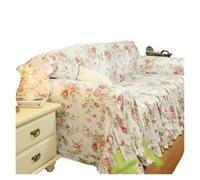 Generico couchcover, Copridivano in stile principessa coreano, con pizzo da giardino di rose in polvere, in puro cotone, decorazione for la casa pastorale,for home(H2xL2.3m)