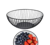 Generico Countertop Fruit Bowl - Kitchen Storage Organizer Tray | Wire Basket For Home, Kitchen, Fruits, Vegetables, Snacks, Bread, Treats, Candies, Thanksgiving, Christmas, Easter