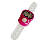 Generico Counting Ring - LCD Finger Clicker Counter, Electronic Sports Training Tool Coaches, Athletes, Outdoor Enthusiasts Hiking Crochet Knitting Fishing Camping Fitness Tracking