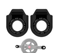 Generico Couronnes - Protecteur De Manivelle De Vélo, Manchon Léger Anti-Collision | Couvercle pour Manivelle De Bicyclette,pour Route Ville Extérieur Cyclisme VTT Trajet Domicile-Travail Longue