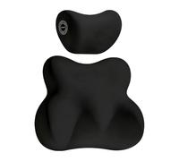 Generico Coussins Lombaires - Coussin Appui-Tête Voiture Ergonomique Avec Mousse À Mémoire De Forme | Support Cervical Respirant Pour Longs Trajets - Accessoire Auto Confort, Camions & Maison