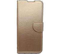 Generico COVER Compatibile con REALME C53 RMX3760 RMX3762 / C51 RMX3830 / NOTE 50 RMX3834 Realme NARZO N53 RMX3761 Custodia STAND flip LIBRO magnetica GEL TPU ECO PELLE portafoglio taschini (Gold)