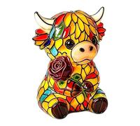 Generico Cow Night Lamp - Bedside Table Lamp,Resin Cow Shape USB Powered LED Lighting, For Kid Boys Girls Children Home Bedroom Living Room Den Shelf
