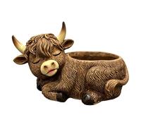 Generico Cow Planter - Growing Vase with Cow Design | Animal Plant Pot