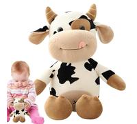 Generico Cow Plush Toy, Portable Soft Stuffed, 11.81in Creative Animal Doll, Ultra Soft Fabric, Adorable Design Feature for Bedroom, Kids Playtime, Cozy Cuddles, Decorative Gift