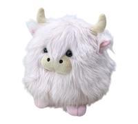 Genérico Cow Plush Toy, Stuffeds Animal Cow,20 cm Soft Doll,Long Hair Stuffed Cows Plush | Adorable Animal Stuffed Doll For Kids Adults Girls Collection Home Bedroom Nursery Sofa Shelves Decor
