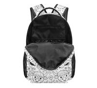 Generico Cow Print Backpack - 16.93 Inches, Travel Bag, Lightweight