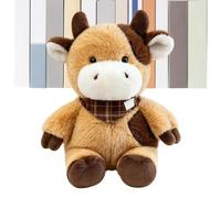 Generico Cow Stuffed Animal Cute Plush Animal Toy Living Room Decor