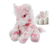 Generico Cow Stuffed Animal, Valentine's Day Plush Toy, Soft Cattle Stuffed Doll Hugging, Decorative Animal Plush for Nursery Bedroom Living Room Sofa Bed Playroom Car, Birthday Kids Adults