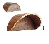 Generico Cowboy Hat Hooks, Western Hats Rack, 13.8x7x8cm/5.43x2.76x3.15 inches Wooden Wall Hanger, Space-Saving Storage Organizer, Wall-Mounted Entryway Bedroom Mudroom Use Wood