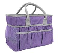 Generico Craft Bag Organizer Tote, Art Supply Organizer, Large Waterproof Case with Multiple Pockets and Handles, Stationery Storage for Kids Teachers Travel Camping Gym School, Portable Carrying