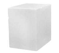 Generico Craft Foam Block in Schiuma Bianca Superficie Liscia, Adatto a Famiglie e Colleghi per Progetti Creativi
