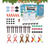Generico Craft Kit - DIY Winter Figure Sculpting Compound, Molding Clay Activity Set, Creative Shaping Material for Classroom Class School Projects, NonToxic Modeling Compound, Multi Color