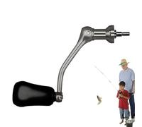 Generico Crank Rock Arm - Stainless Steel Handle, Screw-in Knob, Comfortable Replacement Grip, Durable Fishing Arm | Freshwater Seawater Baitcasting Upgrade Precision Fishing Gear