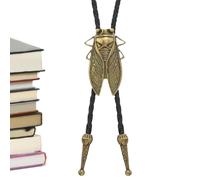 Generico Cravatte a Cordino per Uomini | Cordino da Collo in Pelle Finta Vintage | Design Cicala Western Cowboy Collana Cravatta,Per Costume, Cosplay, Spettacolo Dal, Viaggio, Ambiente Di Lavoro