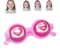 Generico Crazy Winking Blinking Eye Glasses - Hilarious novelty glasses with kinetic blinking eyes, for pranks and party fun (Pink)
