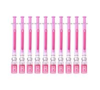 Generico Creative Syringe Shaped Gel Pens 0.38mm Fine Point Writing Instrument Funny Novelty Design Smooth Ink Office School Stationery Supplies Unique Gift (Pink,10PCS)