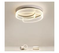 Generico Creativity Round Led Ceiling Lights Simple Light Luxury Acrylic Bedroom Lamp Lighting Study Room Luster Lamps Fixtures